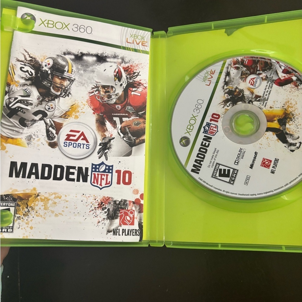 Microsoft Xbox 360 Madden NFL 10 Game - - Picture 2 of 4